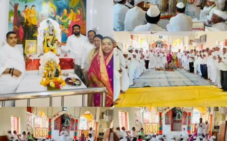 छत्रपती शिवाजीनगरमध्ये अखंड हरिनाम सप्ताहाची भक्तिमय सुरुवात