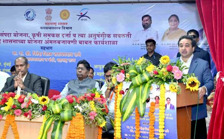 नितेश राणे यांचा निर्धार: मत्स्यव्यवसायात महाराष्ट्र ‘नंबर वन’ करणार