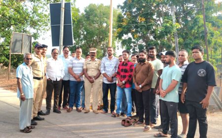 ळास येथे सीसीटीव्ही कॅमेऱ्यांचे उद्घाटन; संतोष आवटी यांच्या हस्ते कार्यक्रम संपन्न