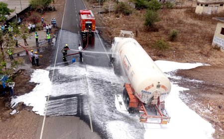 खामगाव एमआयडीसीत एलपीजी गॅस गळतीचे महा-मॉकड्रिल यशस्वी; आपत्ती सज्जतेची मोठी चाचणी