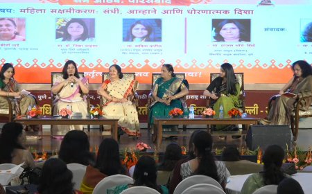 प्रशासकीय महिलांच्या अखिल भारतीय मराठी साहित्य संमेलनातून ‘महिला सक्षमीकरणा’चा बुलंद आवाज