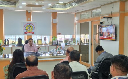 एमआयडीसी परिसरातील नाल्यांवरील अतिक्रमणांवर आयुक्तांचा आढावा; तातडीने उपाययोजनांचे निर्देश