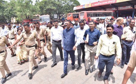 १ जूनपासून राज्यातील सर्व बसस्थानकांवर शौचालय सुविधा मोफत – मंत्री प्रताप सरनाईक यांची घोषणा