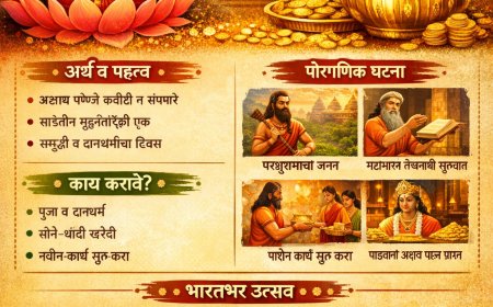 🌼 अक्षय्य तृतीया: महत्व, परंपरा, पूजा विधी आणि संपूर्ण माहिती