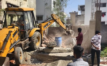 तीन दिवसांत ४५ हजार चौरस फूट अतिक्रमण हटवले; पिंपरी चिंचवड महानगरपालिका ची धडक कारवाई