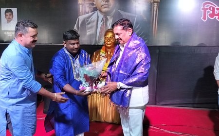 जोगेश्वरीत राष्ट्रवादी (शरद पवार) तर्फे डॉ. बाबासाहेब आंबेडकर यांची १३५ वी जयंती जल्लोषात साजरी