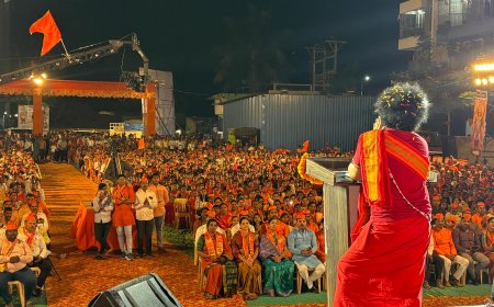 चिखलीत प्रथमच भव्य ‘विराट हिंदू संमेलन’ उत्साहात संपन्न