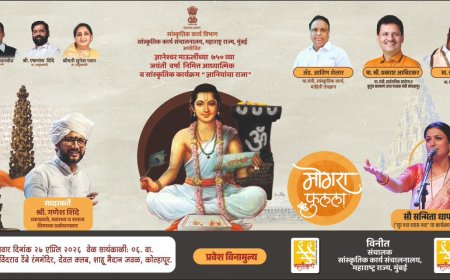 कोल्हापुरात ‘मोगरा फुलला’ कार्यक्रम; संत ज्ञानेश्वरांच्या जीवनप्रवासाचा सुरेल सोहळा