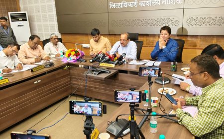 जलसंवर्धनासाठी लोकसहभाग महत्त्वाचा; ‘गोदा ते नर्मदा’ जलयात्रेतून जनजागृतीचा संदेश – मंत्री राधाकृष्ण विखे पाटील