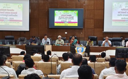 गडचिरोलीत शेतकरी उत्पादक कंपन्यांची खरीप हंगामपूर्व कार्यशाळा उत्साहात; सेंद्रिय शेतीचा संदेश