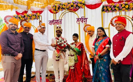 नाशिकच्या शासकीय वात्सल्य महिला वसतिगृहातील प्रवेशिता हर्षदाचा थाटामाटात विवाह; महिला व बाल विकास विभागाचे कौतुक