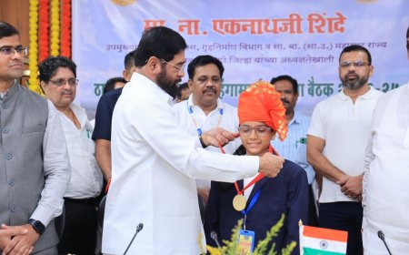 ‘मिशन भरारी’ला उपमुख्यमंत्री एकनाथ शिंदे यांचा हिरवा झेंडा; ठाण्यातील 59 ग्रामीण विद्यार्थ्यांची इस्रो सफर