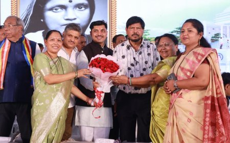 रमाईंचा त्याग आणि समर्पणच डॉ. बाबासाहेब आंबेडकरांच्या कार्यामागची खरी ताकद : रामदास आठवले