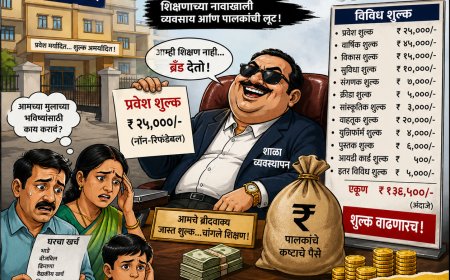 खाजगी शाळांकडून पालकांची आर्थिक लूट; ग्राहक दक्षता कल्याण फाउंडेशनचा आंदोलनाचा इशारा