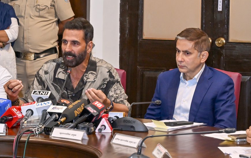 ‘मुंबई क्लीन लीग’ची सुरुवात; स्वच्छतेसाठी नागरिकांनी पुढाकार घ्यावा – अक्षय कुमार