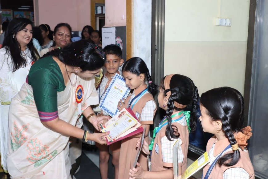 मुंबई पब्लिक स्कूलमध्ये प्रवेशोत्सव उत्साहात; चिमुकल्यांचे मान्यवरांकडून स्वागत
