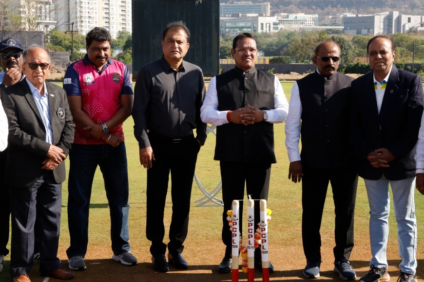 माण-हिंजवडी येथे ‘टी-२० प्रीमियर लीग’ क्रिकेट स्पर्धेचे उत्साहात उद्घाटन