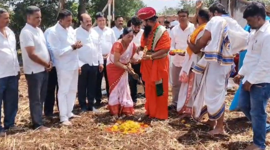 कुंभमेळ्याच्या पार्श्वभूमीवर नाशिकमध्ये महर्षी आनंद गुरुजी आश्रमाचे भूमिपूजन संपन्न