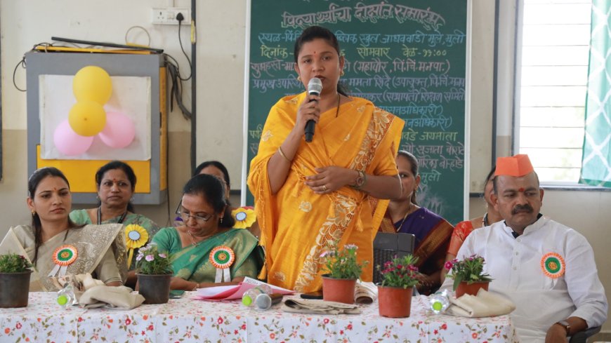 विद्यार्थ्यांच्या सर्वांगीण विकासासाठी सुविधा उपलब्ध करण्यावर भर – सभापती रविना आंगोळकर
