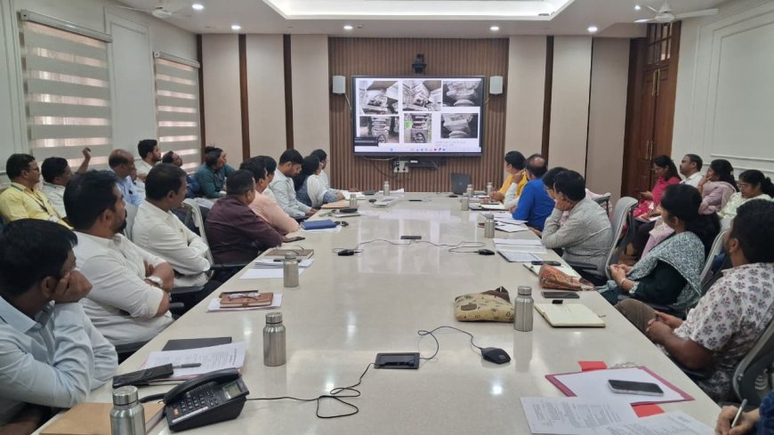 जोतिबा व अंबाबाई तीर्थक्षेत्र विकास आराखड्याचा आढावा; दर्जेदार कामांवर भर – जिल्हाधिकारी विजय राठोड