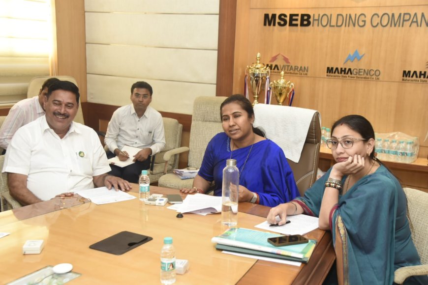 वसई–विरारमधील वीज समस्यांवर तातडीने उपाययोजना करा; राज्यमंत्री मेघना साकोरे-बोर्डीकर यांचे निर्देश