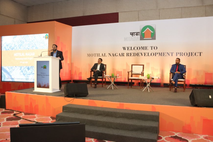 मोतीलाल नगर पुनर्विकासाचा मास्टर प्लॅन सादर; देशातील सर्वात मोठ्या प्रकल्पाला सुरुवात