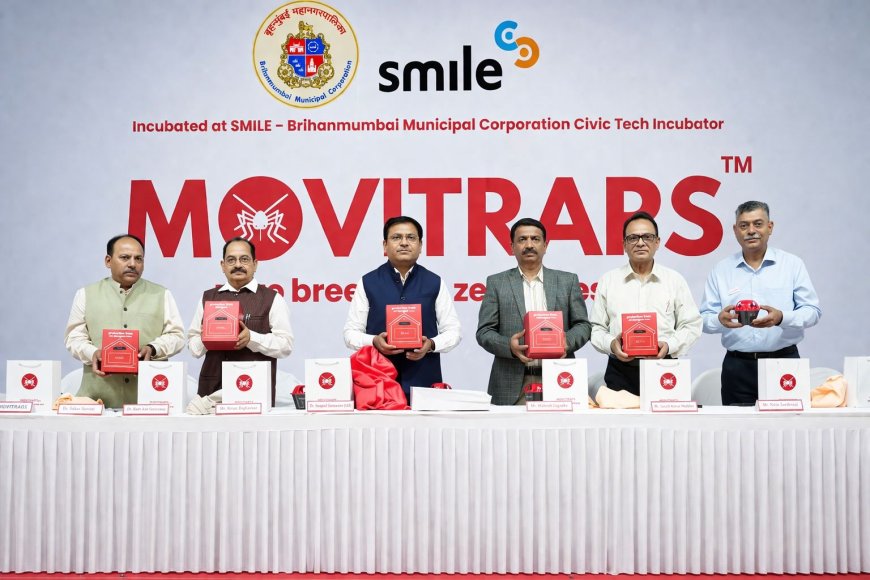 ‘मुव्ही ट्रॅप’ या अभिनव उत्पादनाचा शुभारंभ; डासजन्य आजार नियंत्रणासाठी महत्त्वाचे पाऊल