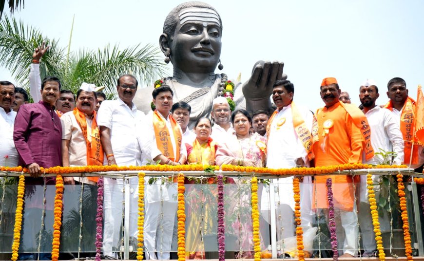 पिंपरी चिंचवड महानगरपालिकेत महात्मा बसवेश्वर जयंती उत्साहात साजरी