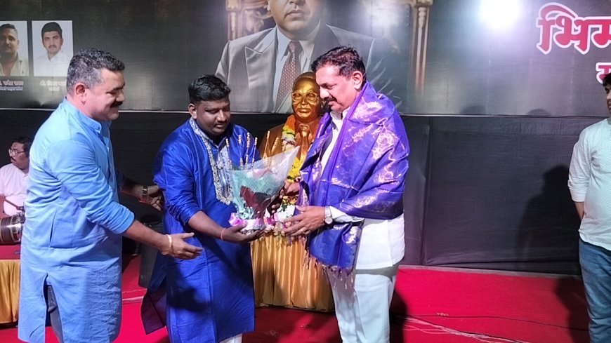 जोगेश्वरीत राष्ट्रवादी (शरद पवार) तर्फे डॉ. बाबासाहेब आंबेडकर यांची १३५ वी जयंती जल्लोषात साजरी