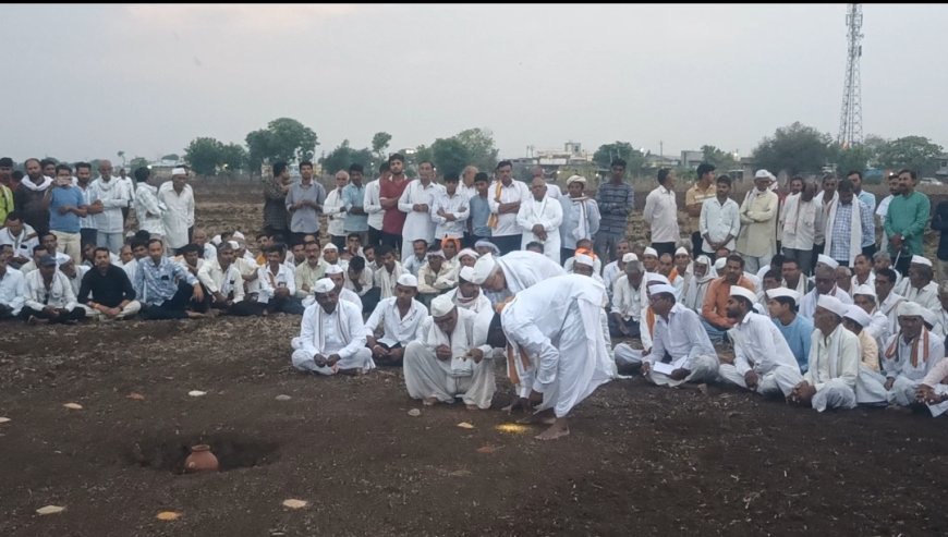 भेंडवळ घटमांडणीचे भाकीत जाहीर; देशाची संरक्षण स्थिती तणावात, अर्थव्यवस्था कमकुवत तर ‘राजा कायम’ राहणार