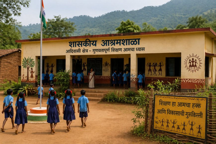 अनुसूचित जमातीच्या विद्यार्थ्यांसाठी इंग्रजी माध्यम निवासी शाळांमध्ये इयत्ता १ ली प्रवेश प्रक्रिया सुरू