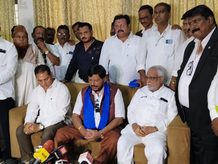 महिला आरक्षण विधेयकावर विरोधकांवर आरोप; रामदास आठवले यांची नाशिकमध्ये टीका