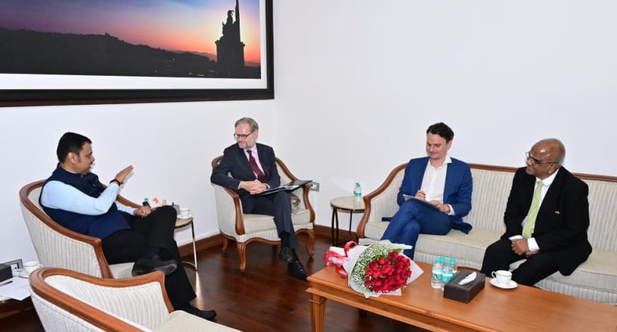 उद्योगस्नेही धोरणांमुळे महाराष्ट्र ‘ग्लोबल इन्व्हेस्टमेंट हब’; डेन्मार्कसोबत सहकार्याची नवी संधी