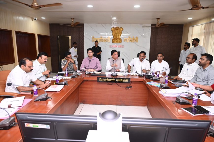 अपघातमुक्त गडचिरोलीसाठी सखोल विश्लेषण व प्रतिबंधात्मक उपाययोजना राबवा – आशिष जैस्वाल