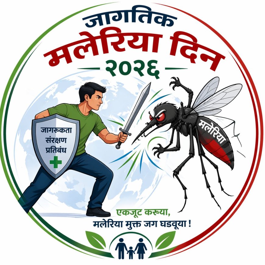 जागतिक हिवताप दिन : ‘मलेरियामुक्त’ भविष्यासाठी कटिबद्ध होऊया!