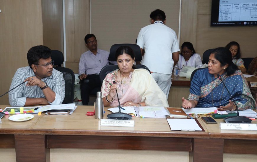 राज्यमंत्री माधुरी मिसाळ यांच्या अध्यक्षतेखाली पुणे महानगरपालिकेच्या विकास प्रकल्पांचा सखोल आढावा