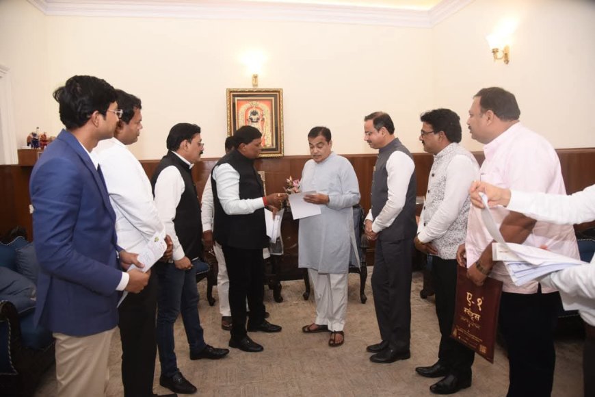 नवी दिल्लीत केंद्रीय मंत्री नितीन गडकरी यांची भेट; बदलापूरच्या विकासासाठी महत्त्वाच्या मागण्या मांडल्या