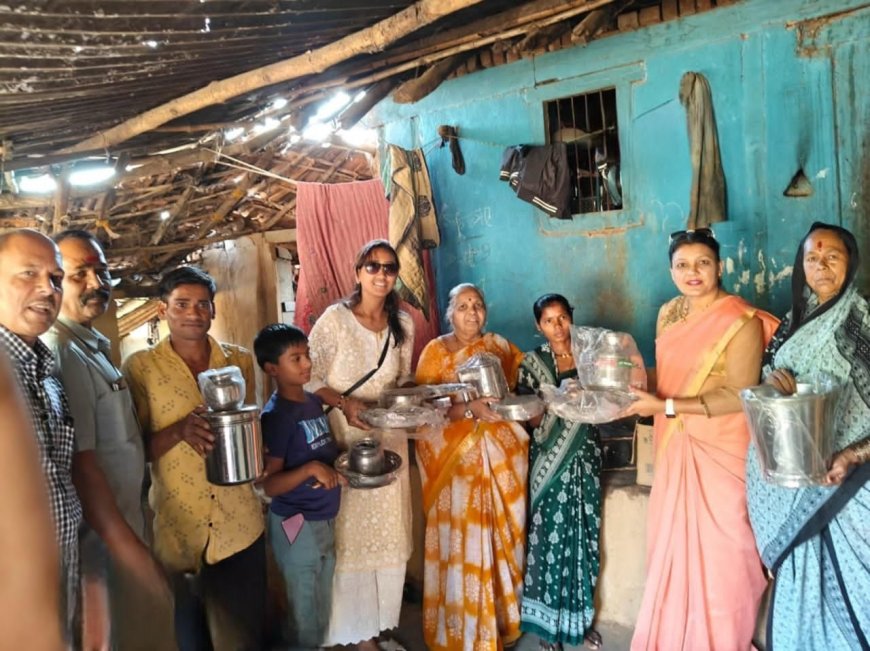 सेवेच्या पलीकडे, विश्वासाचे नाते” : नमस्ते नाशिक फाउंडेशनचा सप्रेवाडीत सामाजिक उपक्रम