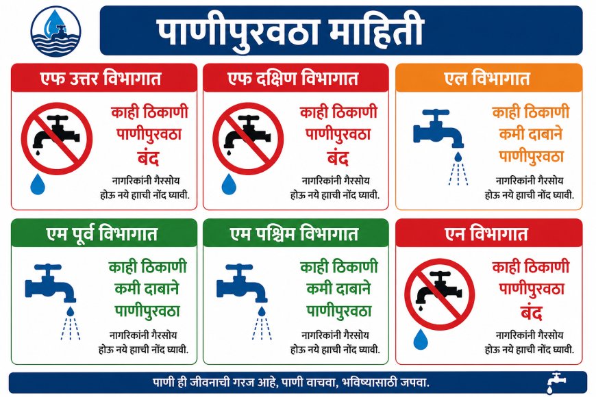 मुंबईतील चेंबूर-घाटकोपरसह अनेक भागांत ५ व ६ मे रोजी पाणीपुरवठा बंद; महापालिकेची सूचना