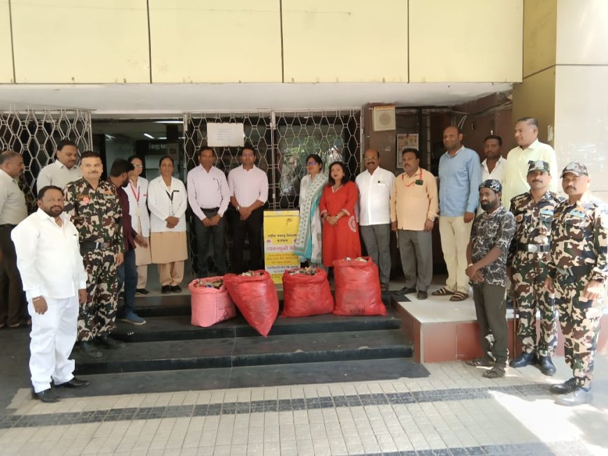 नाशिक जिल्हा रुग्णालयाचा अभिनव ‘टोबॅको क्विटिंग बॉक्स’ उपक्रम; तीन महिन्यांत ४४ किलो तंबाखू जप्त