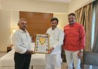 सहकार उद्योजक व माजी मंत्री सुभाष देशमुख यांचा ‘स्वराज्य परिवार’कडून सन्मान