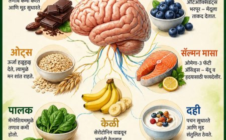 तणाव कमी करणारे अन्नपदार्थ; योग्य आहाराने मन ठेवा शांत आणि निरोगी