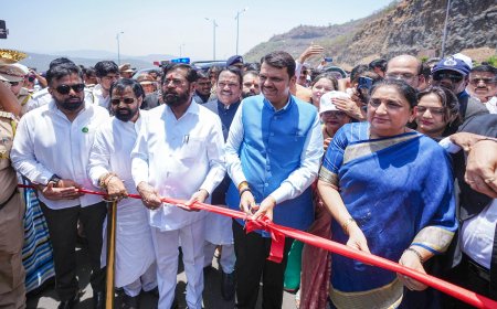 मुंबई-पुणे ‘मिसिंग लिंक’चे लोकार्पण; प्रवासवेळ 30 मिनिटांनी कमी, अर्थव्यवस्थेला 70 हजार कोटींची चालना