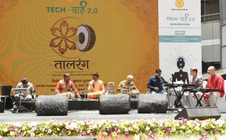 टेक वारी तालरंग’ कार्यक्रमात मंत्रालय दणाणले; अधिकारी-कर्मचाऱ्यांनी घेतला सुरेल वाद्यांचा आनंद