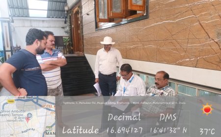 महालक्ष्मी देवस्थान परिसर विकासासाठी प्राथमिक सर्वेक्षणास सुरुवात