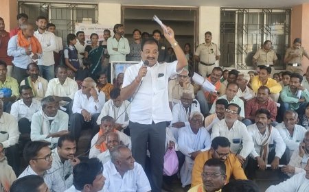 पीक विमा प्रकरणी संतप्त शेतकऱ्यांचा एल्गार; २२ मे रोजी महागावात हाहाकार मोर्चा