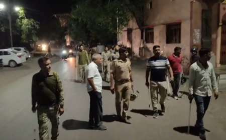 खामगावात किरकोळ वादानंतर दगडफेक; निर्मल टर्निंग परिसरात तणावपूर्ण वातावरण