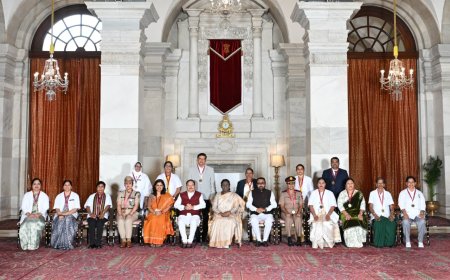 चंद्रपूरच्या उज्ज्वला सोयम यांना राष्ट्रीय फ्लोरेन्स नाइटिंगेल पुरस्कार; राष्ट्रपती द्रौपदी मुर्मू यांच्या हस्ते गौरव