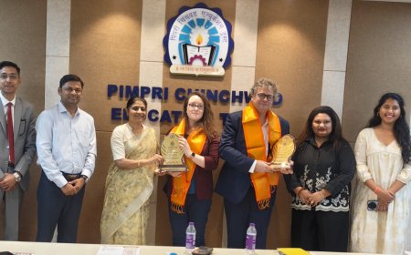 यूकेच्या ॲबरिस्टविथ विद्यापीठ आणि पीसीईटीमध्ये शैक्षणिक सहकार्याला नवी दिशा