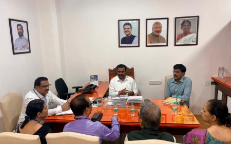मुंबईकरांच्या आरोग्यसेवांना गती; हरिष भांदिर्गे यांच्या उपस्थितीत प्रमुख रुग्णालयांच्या अधिष्ठातांची बैठक